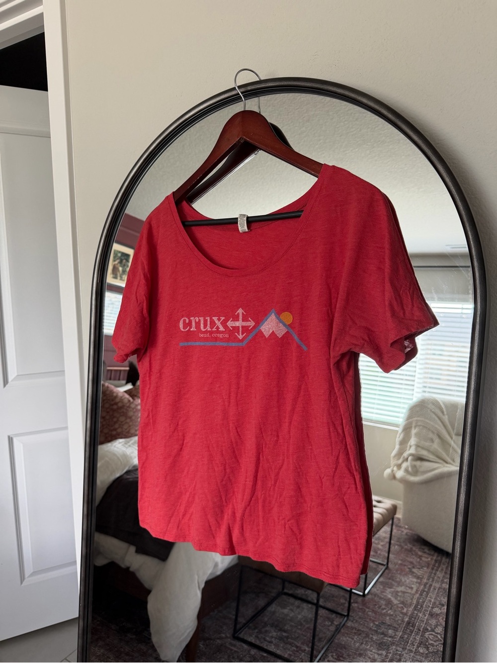 Crux Fermentation Project Red Graphic Scoop Neck Tee